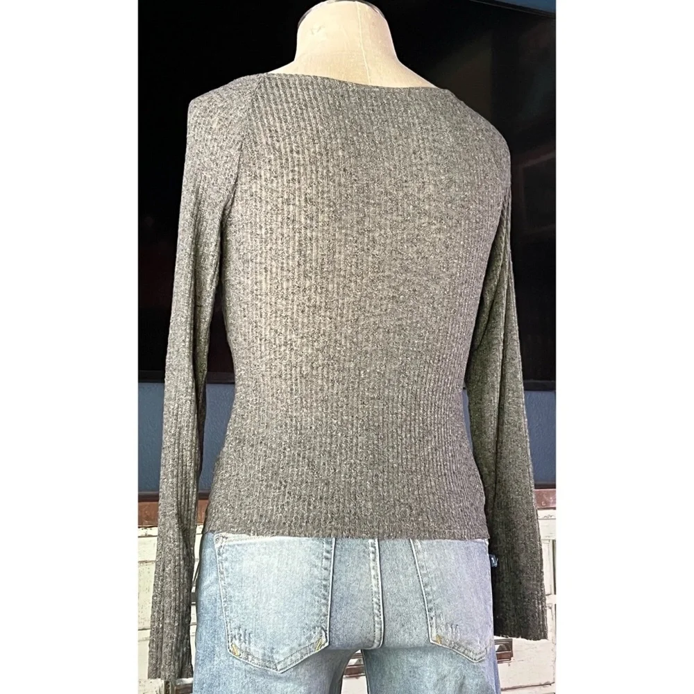 Anthropologie Grey Cardigan S - Picture 4 of 10